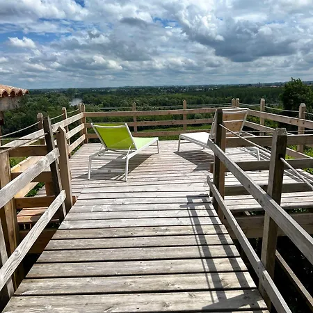 Appartamento En Bois Climatisée Fronsac (Gironde)